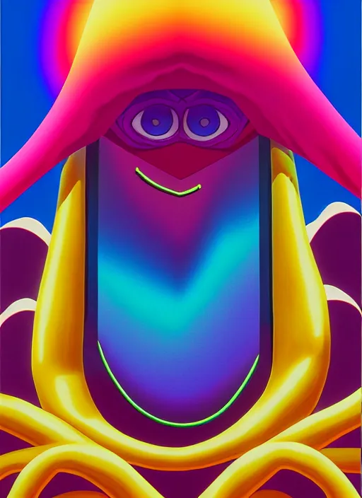 Image similar to yugioh monster by shusei nagaoka, kaws, david rudnick, airbrush on canvas, pastell colours, cell shaded, 8 k