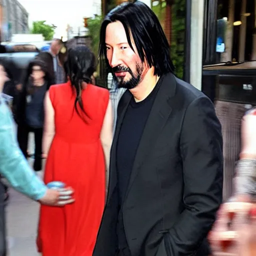 Image similar to keanu leaves