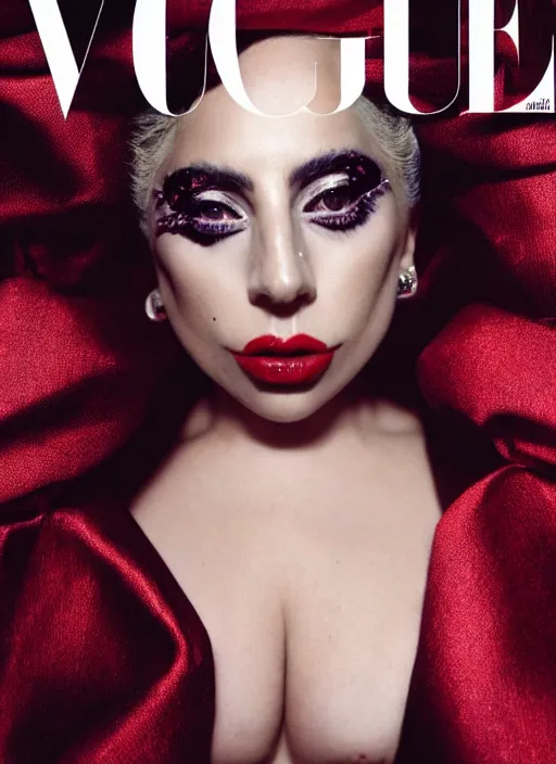 Prompt: lady gaga styled by nick knight, annie leibovitz, posing, style, vogue magazine, highly realistic. high resolution. highly detailed. dramatic. 8 k. 4 k.