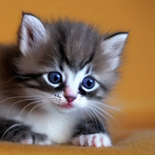 Prompt: the cutest kitten