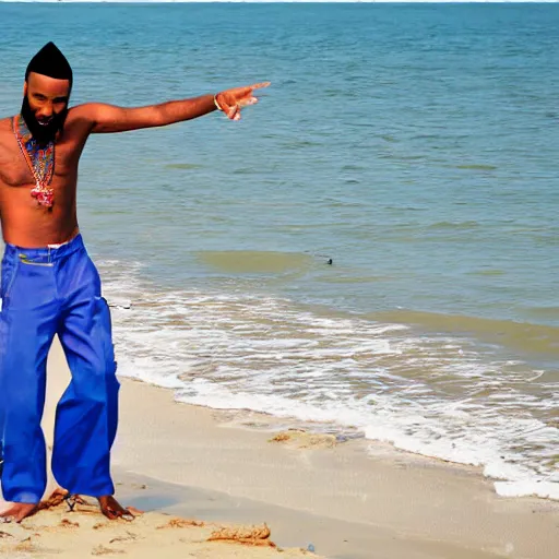 Image similar to glizzy on the beach