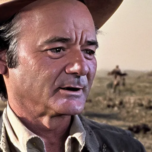 Image similar to bill murray in once upon a time in the west