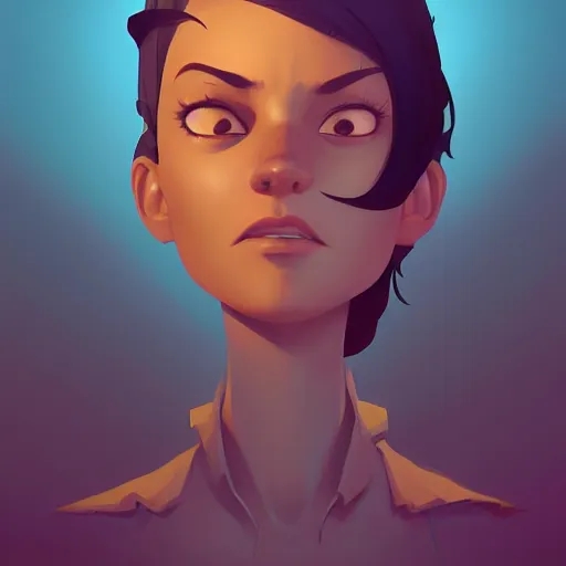 Image similar to face icon stylized minimalist comic - con, loftis, cory behance hd by jesper ejsing, by rhads, makoto shinkai and lois van baarle, ilya kuvshinov, rossdraws global illumination