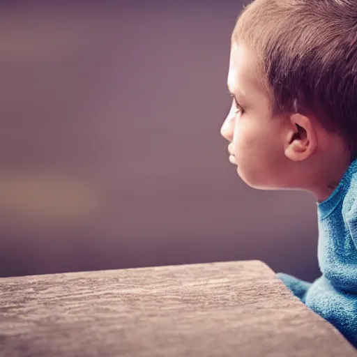 Image similar to a small man siting on an edge of cup