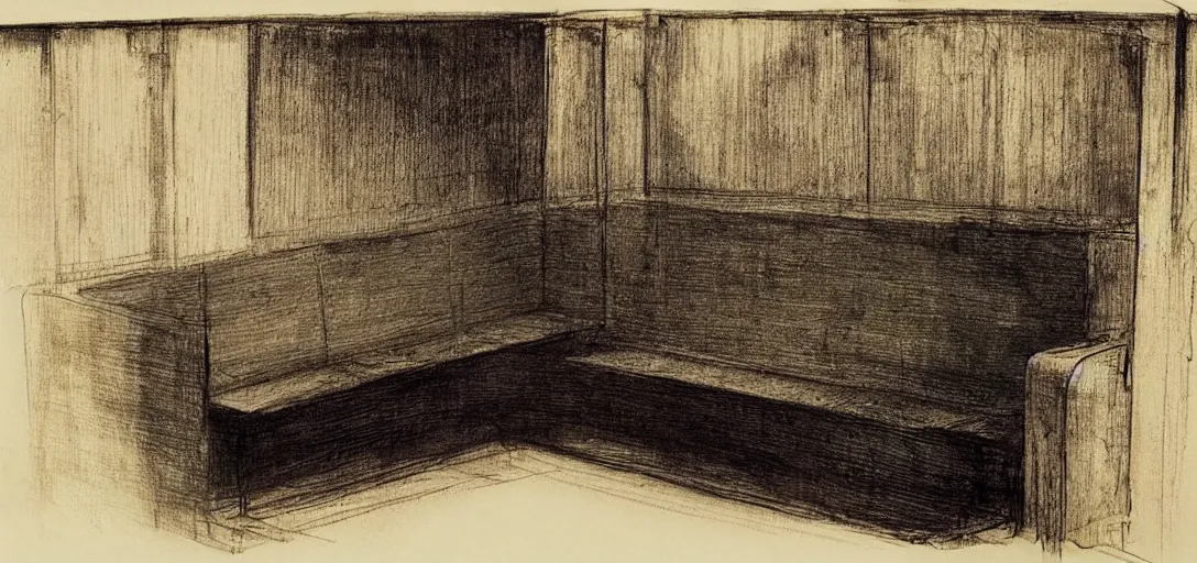 Prompt: an open book on a subway seat with ink bleeding out from the pages, by grimshaw, detailed, concept art