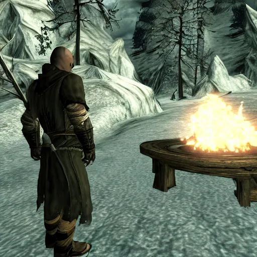 Image similar to Walter White skyrim screenshot