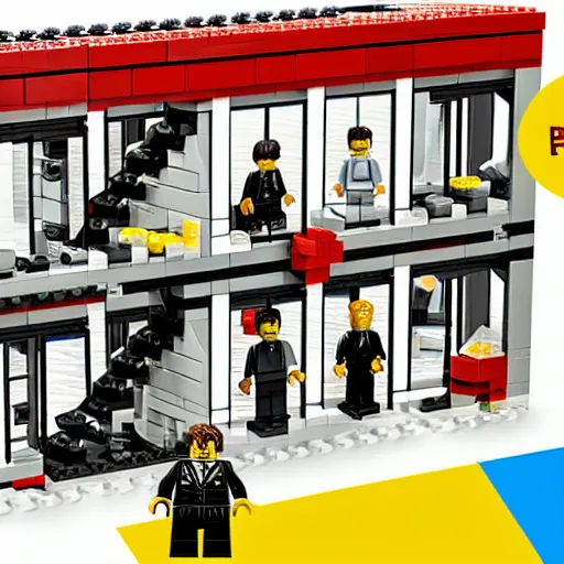 Image similar to reservoir dogs lego set