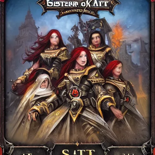 Image similar to Sisters of Battle