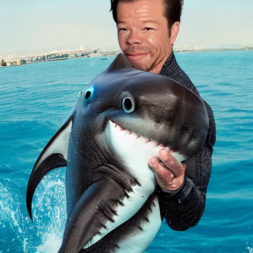 Image similar to shark wahlberg.