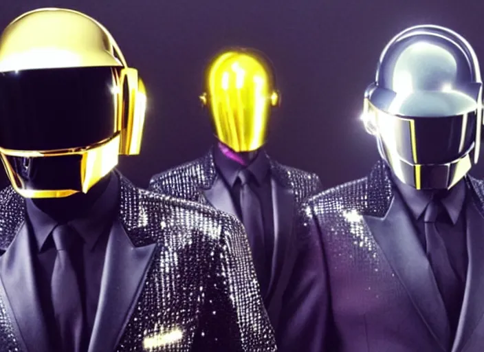 Prompt: daft punk's third member