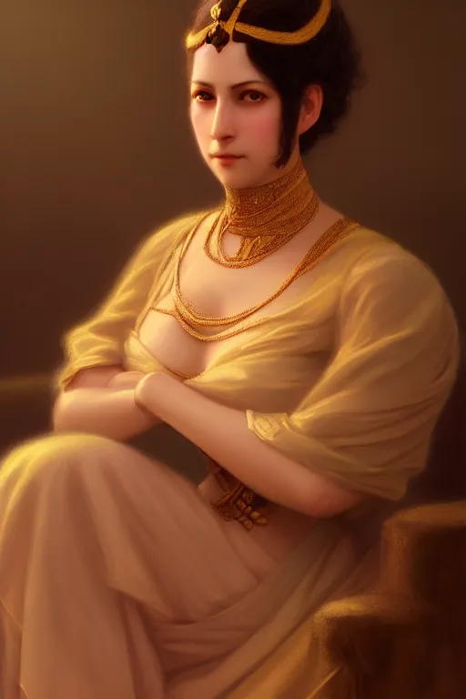 Image similar to a portrait of Mata Hari, illustration, soft lighting, soft details, painting oil on canvas by Edmund Blair Leighton and Charlie Bowater octane render trending on artstation d&d characters, 4k, 8k, HD