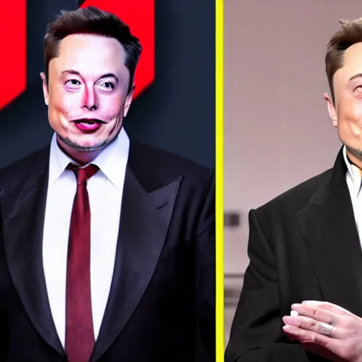 Image similar to Elon Musk dressed up as an elongated muskrat, highly detailed