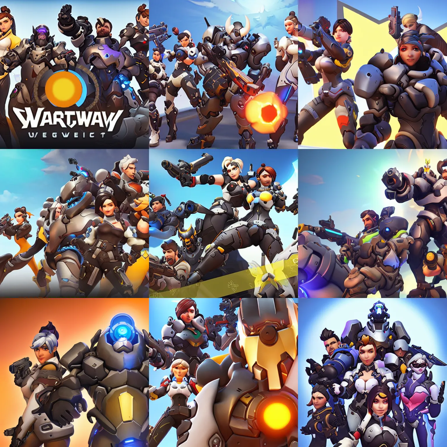 Overwatch official promotional image - MobyGames