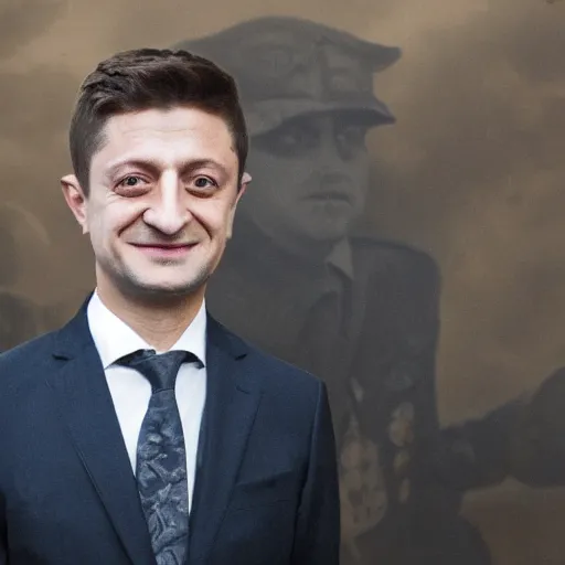 Image similar to zelensky war hero