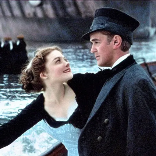Prompt: the better ending to the Film Titanic