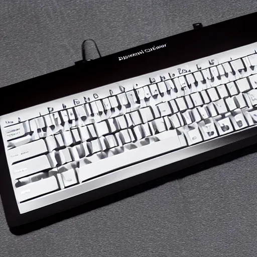 Prompt: a danish keyboard