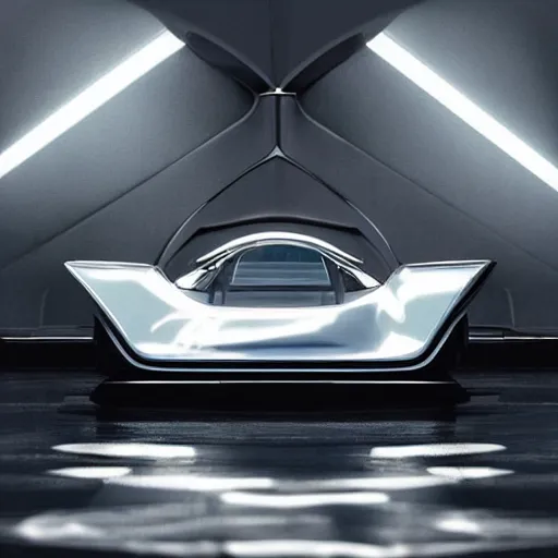 Image similar to sci-fi organic zaha hadid car 50% of canvas and wall structure in the coronation of napoleon painting by Jacques-Louis David and in the blade runner 2049 film search pinterest keyshot product render cloudy plastic ceramic material shiny gloss water reflections ultra high detail ultra realism 4k in plastic dark tilt shift