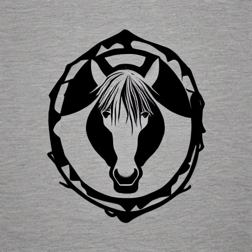 Image similar to horse logo