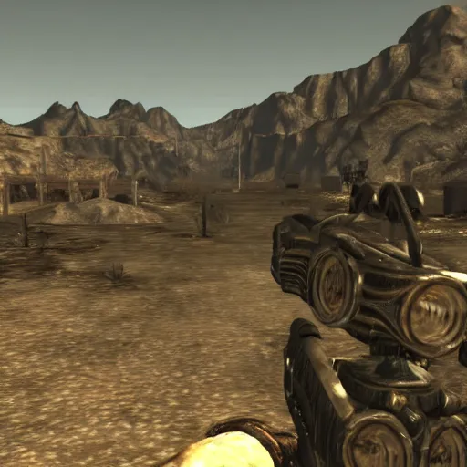 Image similar to fallout new vegas ultra modded ue 5 best graphics