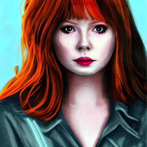 Image similar to Amy Pond as a Time Lord by Alice X. Zhang