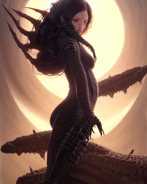 Prompt: Death is swallowed up in victory, artwork by artgerm, scifi, D&D, fantasy, intricately detailed, elegant, digital painting, smooth, sharp focus, art by greg rutkowski and Ruth Asawa and Eric Wallis
