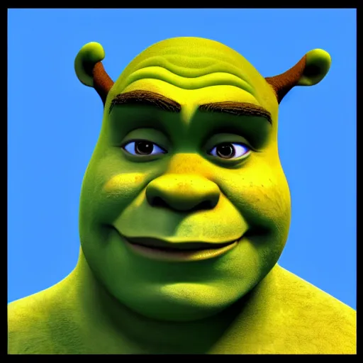 shrek but blue, full hd, high resolution, very | Stable Diffusion | OpenArt