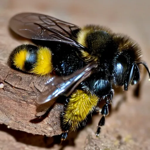 Image similar to a tiny bumblebee