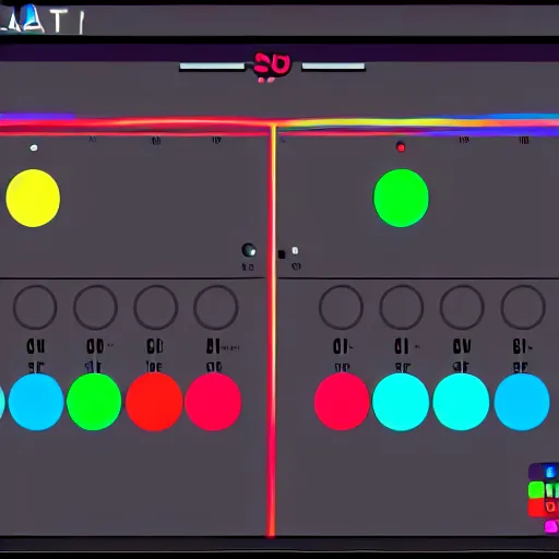 Image similar to osu! click the circles, black background, rhythm game