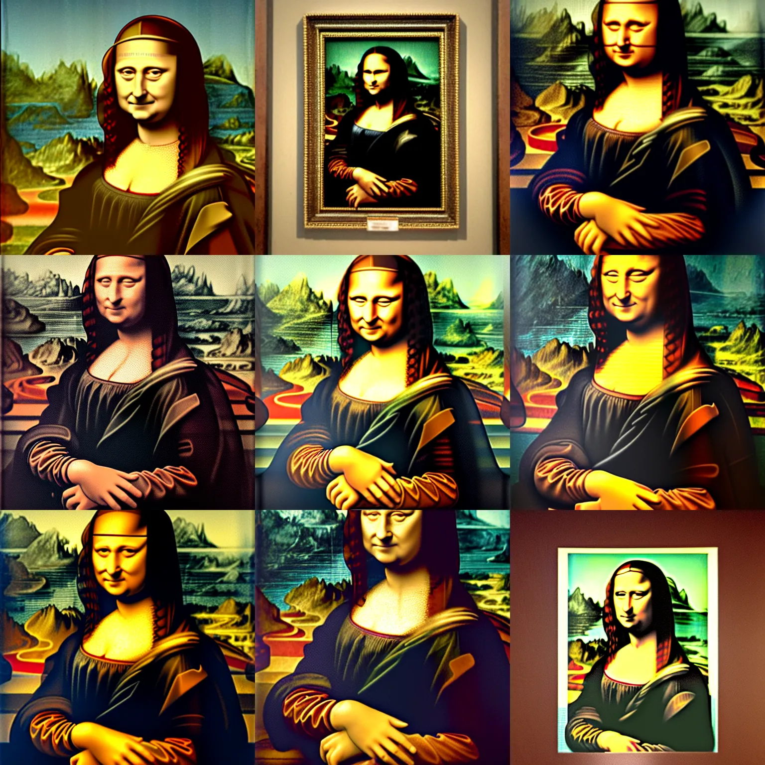 Prompt: angela merkel as mona lisa, by leonardo da vinci