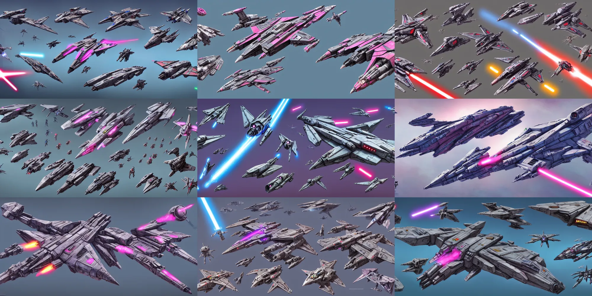 Prompt: game asset of star wars starfighter and vehicles infused with zerg hydralisk, in gouache detailed paintings, props, stylized, 2 d sprites, kitbash, arcane, overwatch, blue and pink color scheme, 8 k, close up