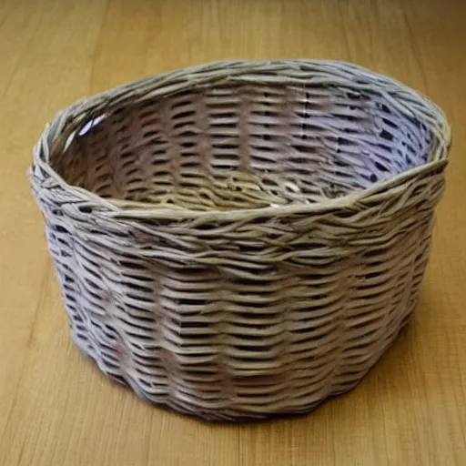 Image similar to basket made out of fingers