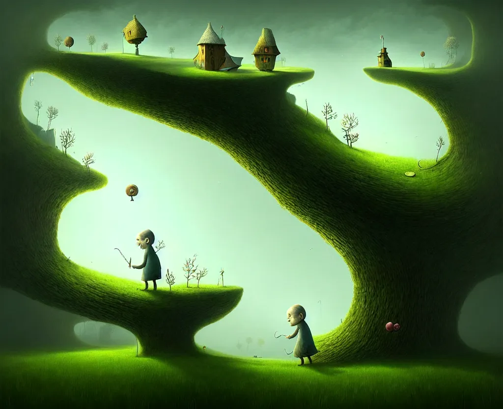 Image similar to monster hunt weak minds gediminas pranckevicius