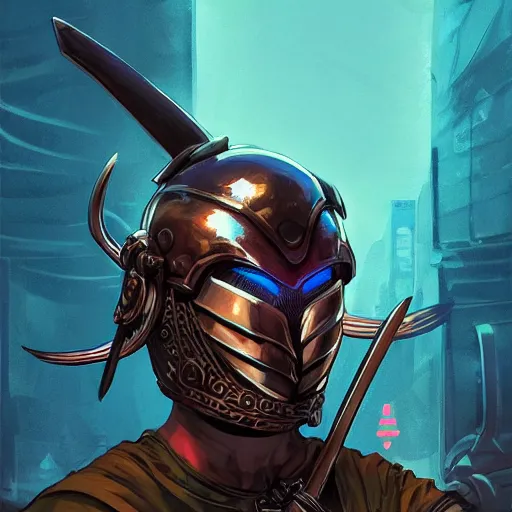 Image similar to cyberpunk viking helmet mask warrior goddess robot ninja fantasy, art gta 5 cover, official fanart behance hd artstation by jesper ejsing, by rhads, makoto shinkai and lois van baarle, ilya kuvshinov, ossdraws