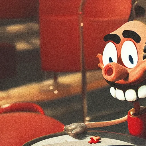 Prompt: cuphead, cuphead game, 3 d render, 4 k, 8 k, octane render, amazing quality