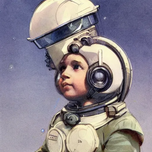 Image similar to (((((portrait of boy dressed as retro space explorer in an actionpose . muted colors.))))) by Jean-Baptiste Monge !!!!!!!!!!!!!!!!!!!!!!!!!!!