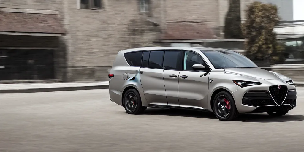 Image similar to 2022 Alfa Romeo Minivan