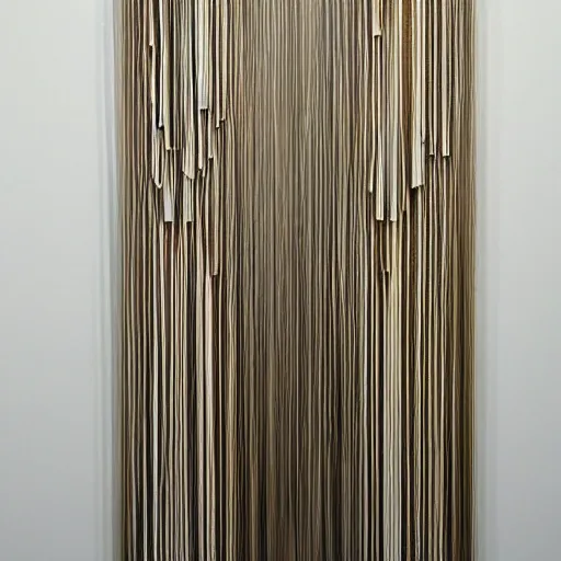 Image similar to sculpture by Jesus Rafael Soto, sculpture by Jesus Soto