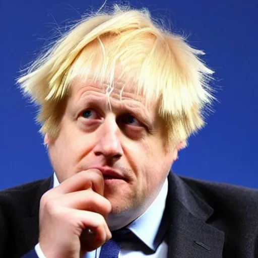 Image similar to Boris Johnson with a good haircut