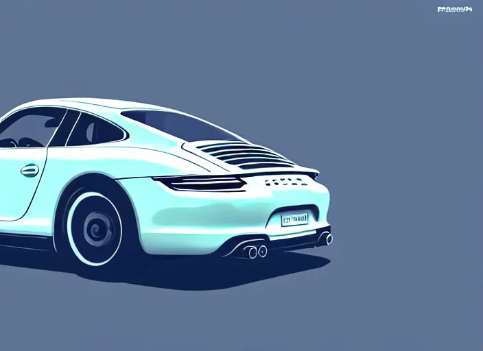 (porsche Designed By Apple), Ilya Kuvshinov, Digital, 