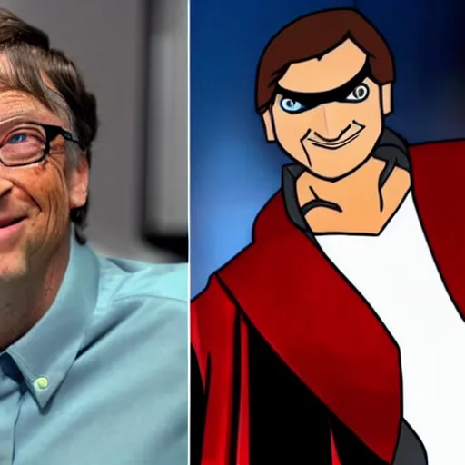 Image similar to bill gates from ben 1 0 as ezio auditore