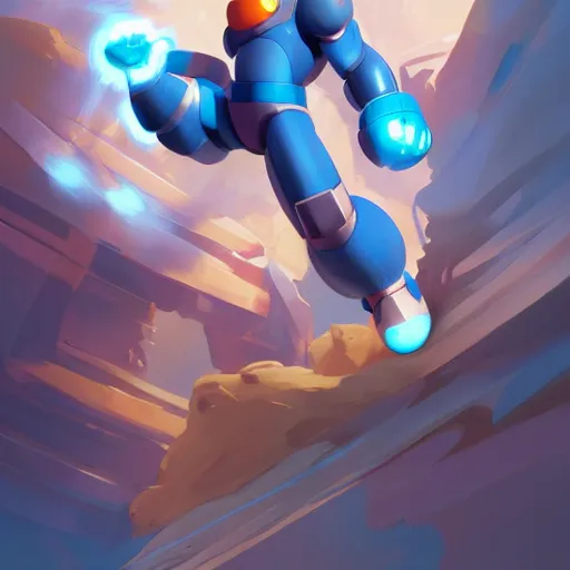 Prompt: hero world mega man, behance hd by jesper ejsing, by rhads, makoto shinkai and lois van baarle, ilya kuvshinov, rossdraws global illumination