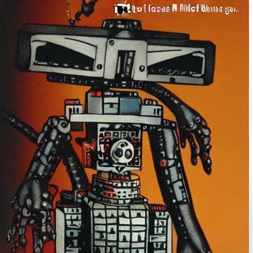 Image similar to E.M. Pino :: miniature anti-bot machine created by Ziggy, the former Demon King