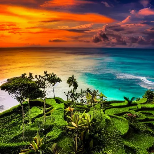 Prompt: most beautiful place in Bali
