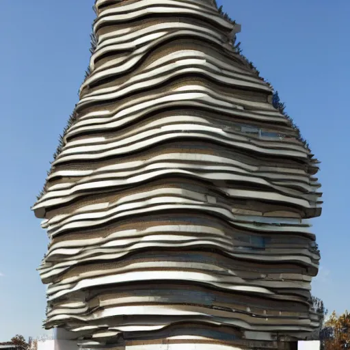 Image similar to absurd architecture