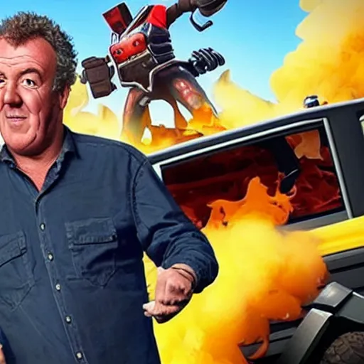 Prompt: “Jeremy Clarkson in Fortnite”