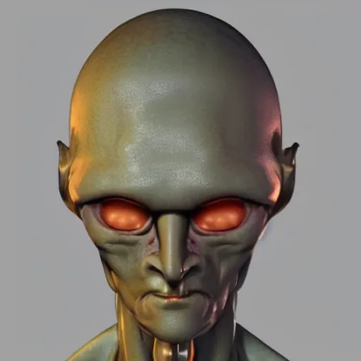 Prompt: a humanoid male alien with skin made of translucid plastic, his organs are luminiscent and can be seen trought his skin, he has an elongated head shape, unreal engine 5