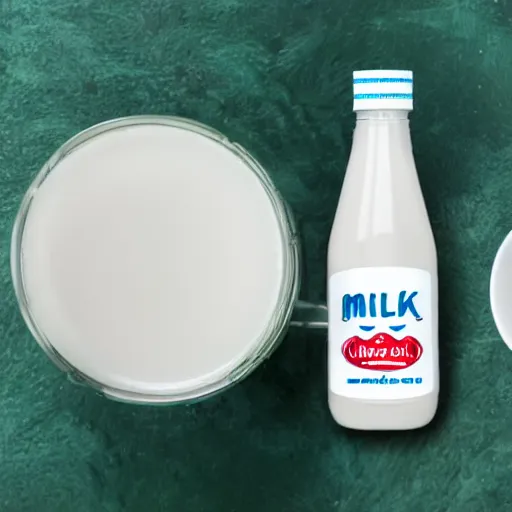 Prompt: milk is legit