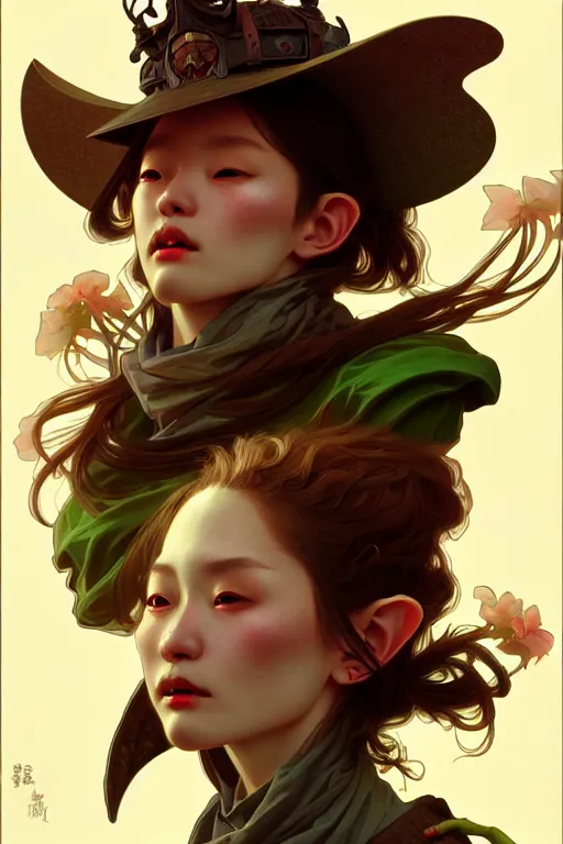 Image similar to beautiful goblin, highly detailed, digital painting, artstation, sharp focus, illustration, art by tan zi and ayanamikodon and alphonse mucha and wlop