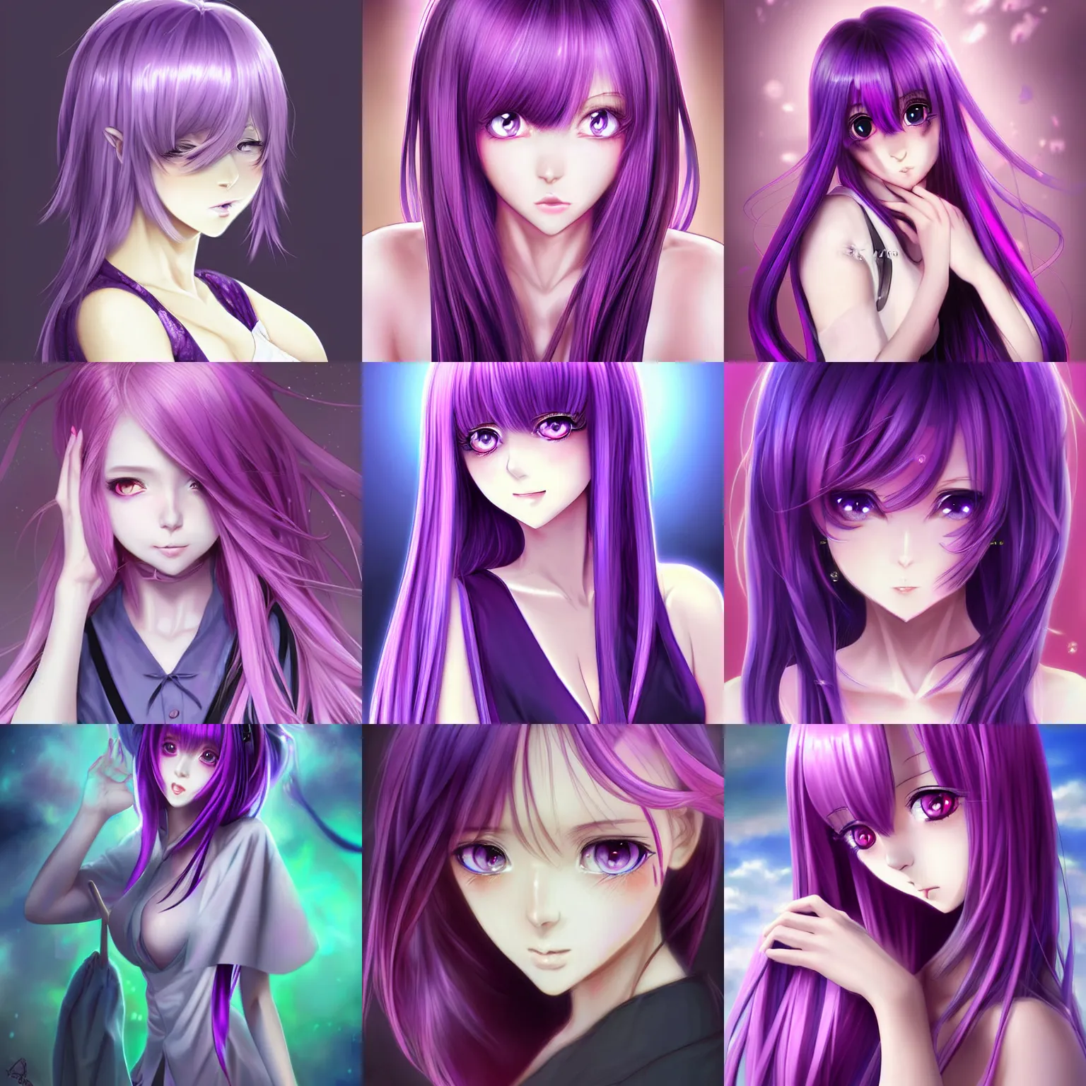 Prompt: advanced digital art, a very beautiful and gorgeous seductive anime female teacher + full body, big eyes, very long pink hair + purple to pinl gradient hair, purple eyes, standing in class, full round face :: cinematic lighting, highly intricately detailed, trending on pixiv :: Steven Artgerm Lau, WLOP, RossDraws, RuanJia, James Jean, Andrei Riabovitchev, Totorrl, Marc Simonetti, Visual Key, and Sakimichan