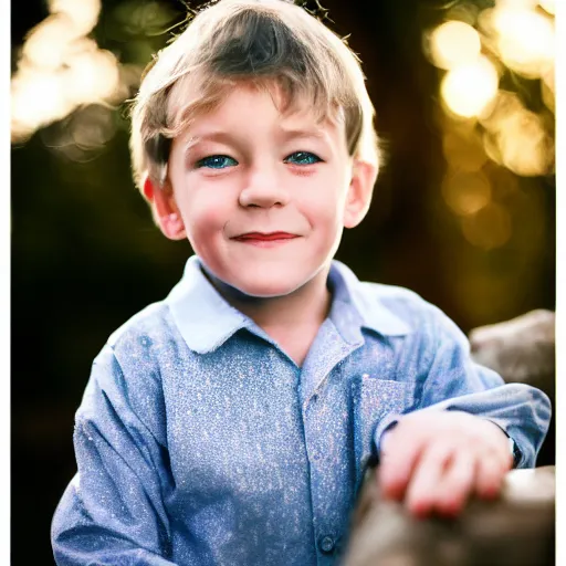 Prompt: dslr photo portrait still of 3 year old age 3 ian mckellen at age 3!!!, 8 5 mm f 1. 8